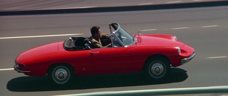 Alfa Romeo 1600 Duetto Spider 1966 года - "Выпускник" (1967)