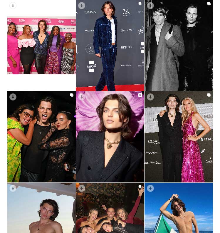 10 фактов об Элизабет Хёрли и ее сыне