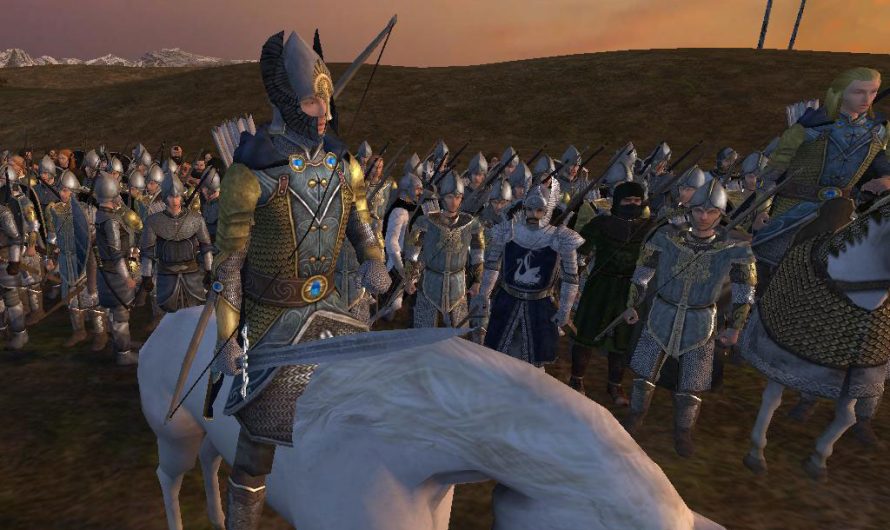 Старый мод Mount & Blade по «Властелину Колец» и настоящие персонажи Средиземья