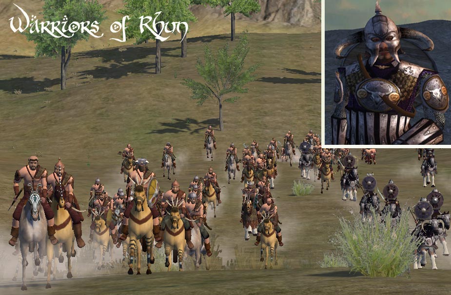 Старый мод Mount & Blade по "Властелину Колец" и настоящие персонажи Средиземья