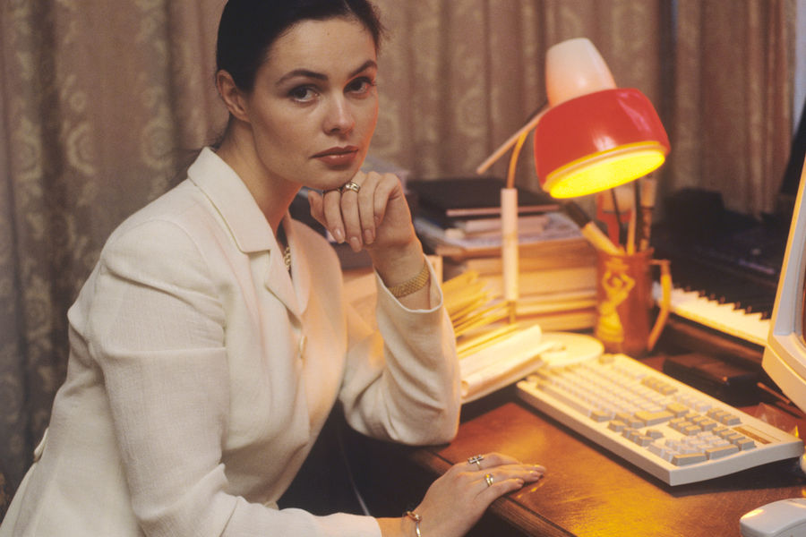 Екатерина Андреева в молодости: 20 архивных фото красивой ведущей