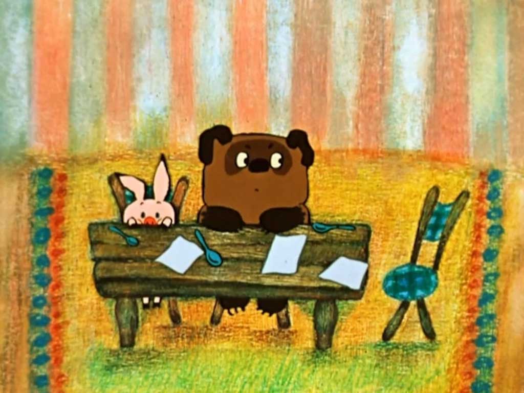 Все серии советских мультфильмов про приключения Винни-Пуха