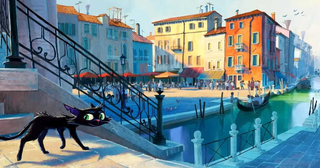 Новый мультфильм Pixar «Гатто»: как студия превратила «Крёстного отца» в историю о кошачьей мафии Венеции